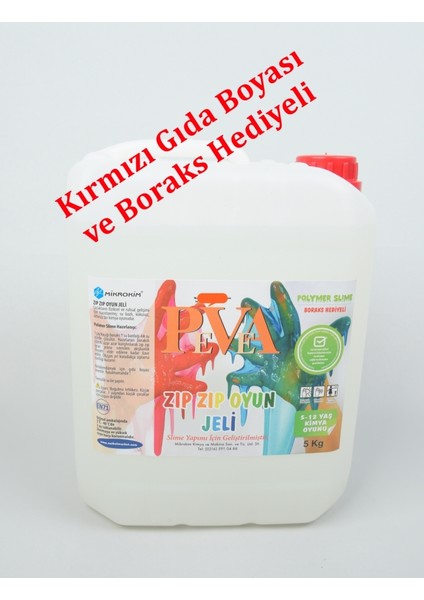 Pva Zıp Zıp Oyun Jeli (5kg)