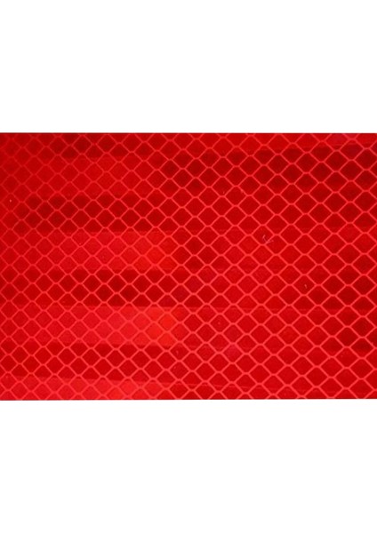 Reflektörlü Reflektif Fosforlu Şerit Bant Ikaz Bandı 2 Metre Kırmızı fiyatları
