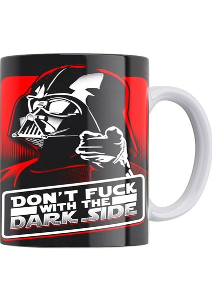 Star Wars Baskılı Çift Taraflı Baskılı %100 Porselen Kupa
