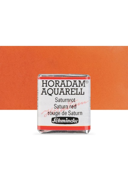 Horadam Yarım Tablet Sulu Boya Saturn Red