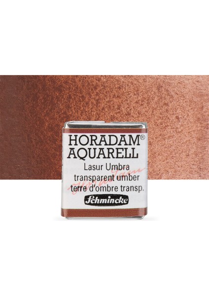 Horadam Yarım Tablet Sulu Boya Mahogany Brown