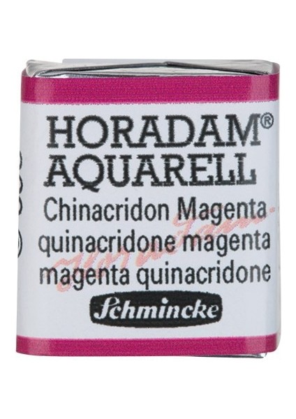 Horadam Yarım Tablet Sulu Boya Quinacridone Magenta