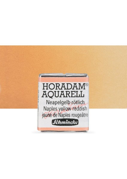 Horadam Yarım Tablet Sulu Boya Naples Yellow Reddish
