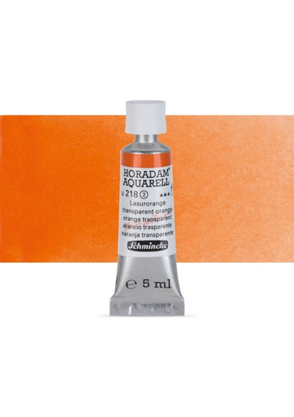 Horadam Aquarell Tüp Sulu Boya 5 ml Transparent Orange