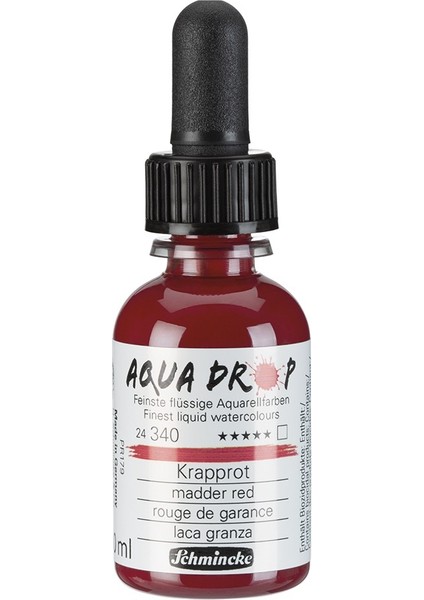 Aqua Drop Sıvı Suluboya 30 ml Madder Red