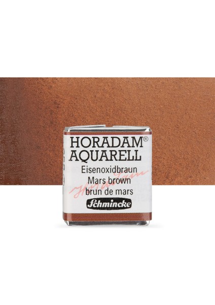 Horadam Yarım Tablet Sulu Boya Mars Brown