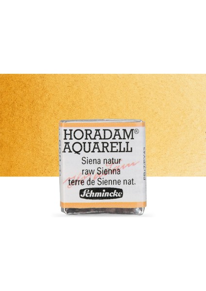 Horadam Yarım Tablet Sulu Boya Raw Sienna