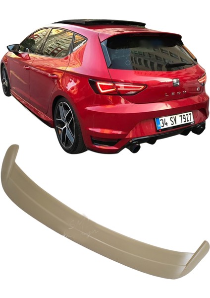 SML Dizayn Seat Leon Mk3 Spoiler Leon-Bagaj-Üstü-Rüzgarlık