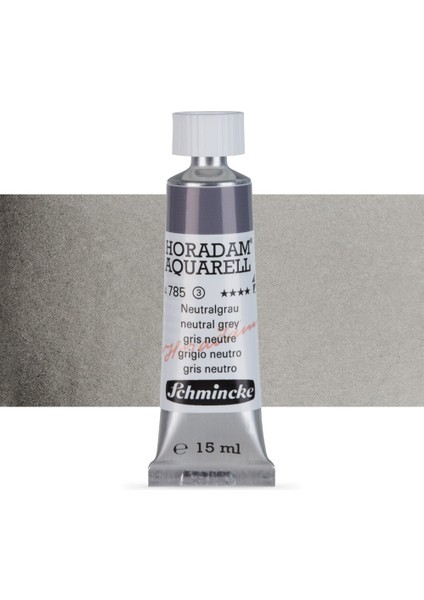 Horadam Aquarell Artist Tüp Sulu Boya 15 ml Seri 3 785 Neutral Grey