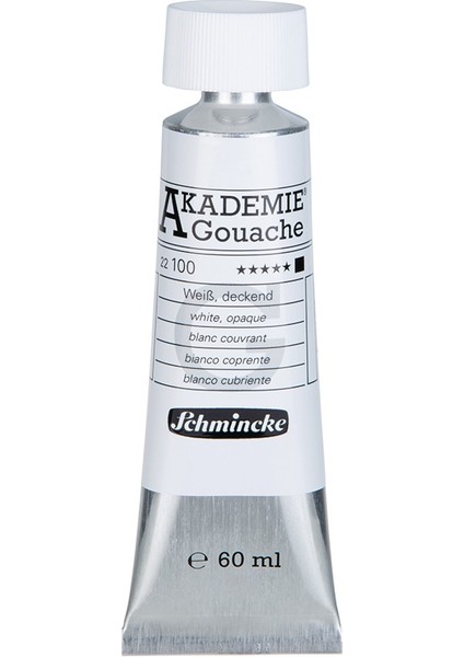 Akademie Guaj Boya  60 ml  100 White Opaque