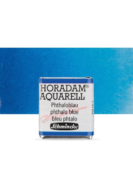 Horadam Yarım Tablet Sulu Boya Phthalo Blue