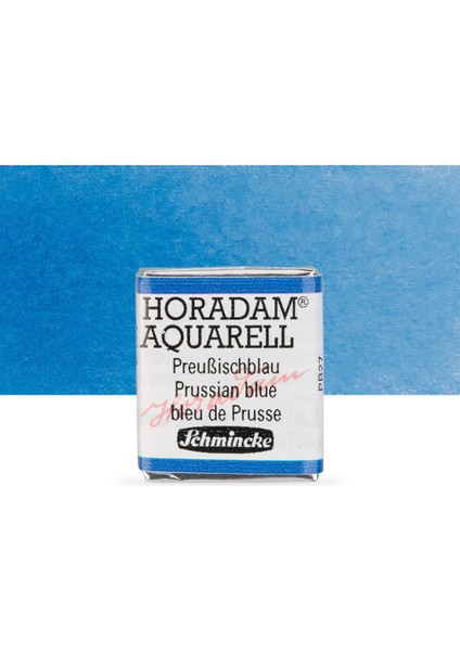 Horadam Yarım Tablet Sulu Boya Prussian Blue