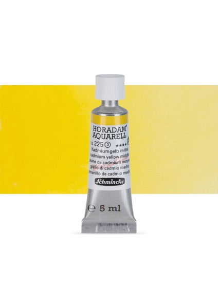Horadam Aquarell Tüp Sulu Boya 5 ml Cadmium Yellow Middle
