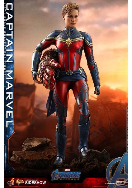 Captain Marvel Endgame Sixth Scale Figure MMS575 906305