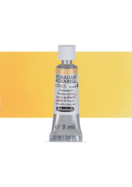 Horadam Aquarell Tüp Sulu Boya 5 ml Naples Yellow
