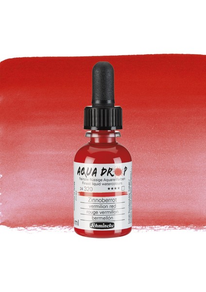 Aqua Drop Sıvı Suluboya  30 ml  Vermilion Red