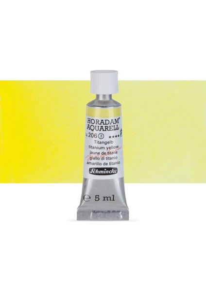 Horadam Aquarell Tüp Sulu Boya 5 ml Titanium Yellow