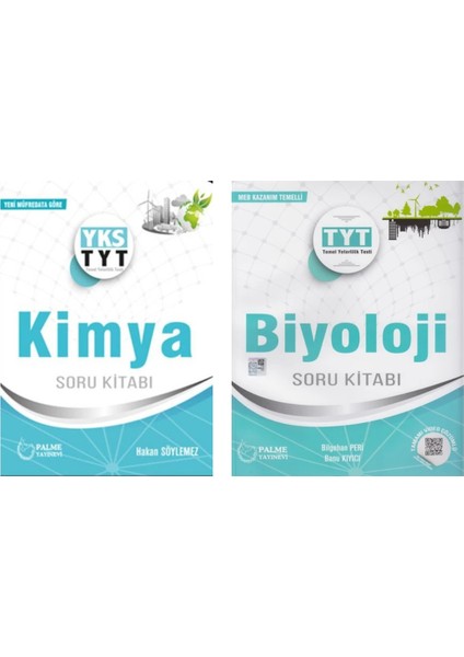TYT Kimya Soru Kitabı & TYT Biyoloji Soru Kitabı
