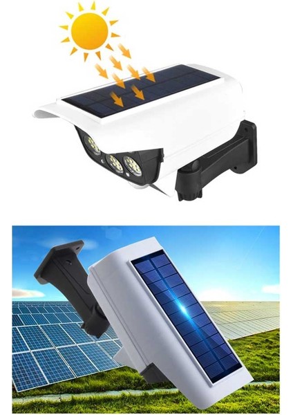 FL-3216 21W 3200K Beyaz Solar Kamera Tipi Aydınlatma Armatürü
