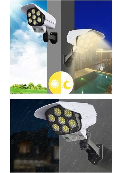 FL-3216 21W 3200K Beyaz Solar Kamera Tipi Aydınlatma Armatürü