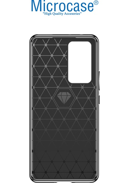 Xiaomi Mi 12X Thunder Serisi Darbeye Dayanıklı Silikon Kılıf - Siyah
