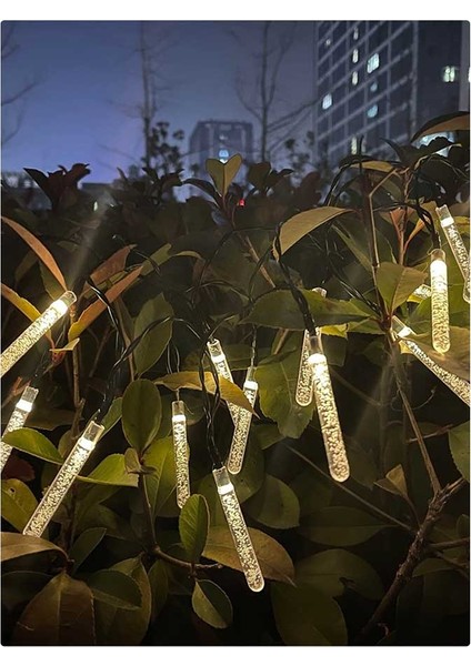 FL-3261 20W 3200K Günışığı Solar 5 Metre 7 Mod Işık Zinciri modelleri