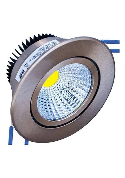 5w Cob Led Spot Lamba 5watt Renk: Beyaz - Krom Kasa -Nepa