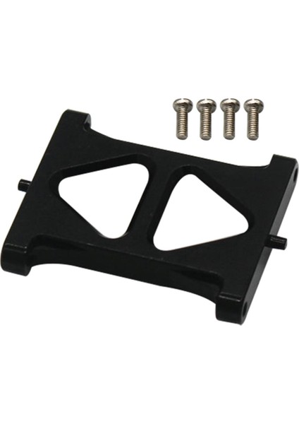 Metal Işın Braketi Yükseltme Parçaları 1/18 Rc Araba Palet Aksesuarları Model Siyah