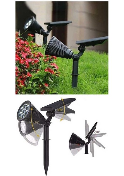 FL-3120 7W 3200K Günışığı Solar Çim Armatürü fırsatları