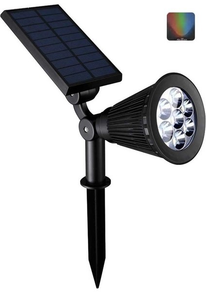 FL-3120 7W Rgb Solar Çim Armatürü