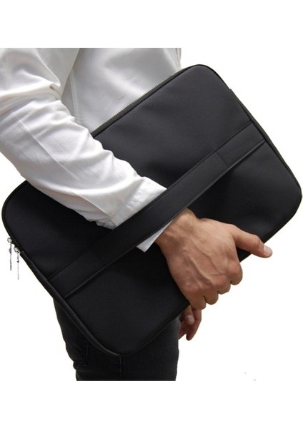 Siyah Macbook Air Pro 15.6 Inç Darbeye Karşı Korumalı Laptop Çantası fırsatları