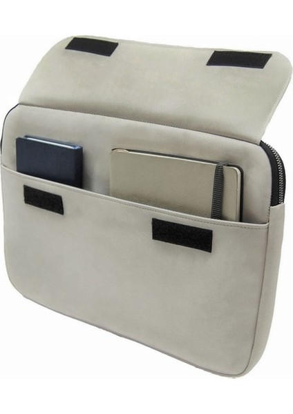 Krem Macbook Air Pro 15.6 Inç Darbeye Karşı Korumalı Laptop Çantası indirimleri
