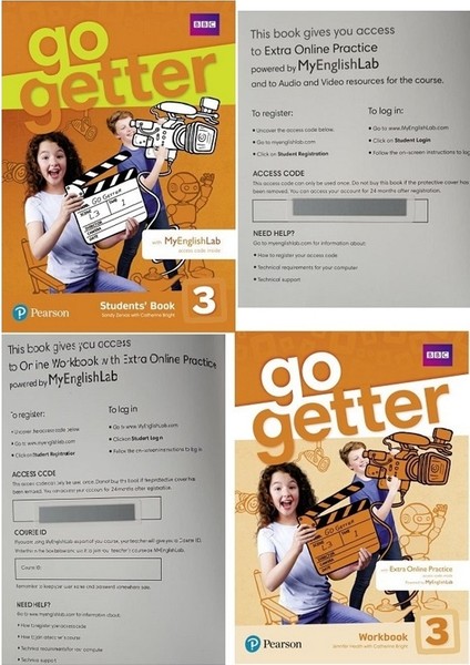 Pearson Education Yayıncılık Gogetter 3 Student's Book With Myenglishlab Pack + Workbook With Online Extra Practice