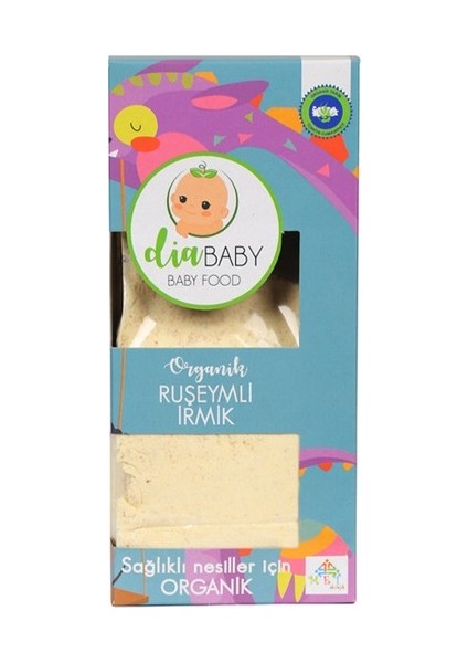 Dia Baby Organik Bebek Ruşeymli Irmik Unu 330 gr Adet 5