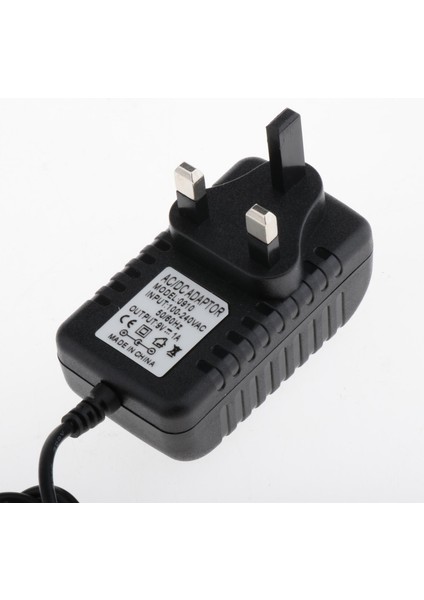 9 V Ac / Dc Gitar Efekti Güç Kaynağı Adaptörü Ingıltere Fiş W / 1 Ila 5 Yollu Kablo 90 cm (Yurt Dışından) indirimleri