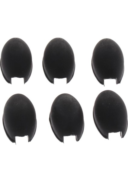 6 Adet Saksafon Rüzgar Ahşap Enstrüman Parçaları Için Kauçuk Anahtar Riserler (Yurt Dışından)