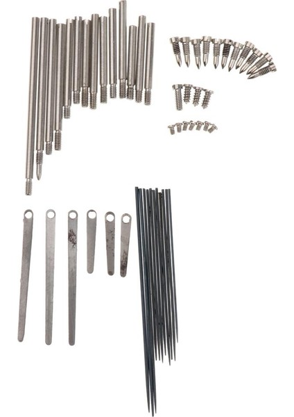 Dıy Çelik Yay Yaprağı W / Reed Needle Klarnet Ahşap Parçaları Için Anahtar Silindir (Yurt Dışından)