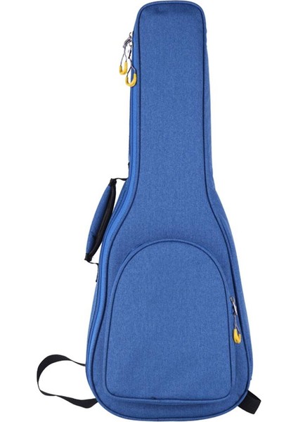 Gitar Kılıfı Oxford Kumaş Toz Geçirmez Gitar Konteyneri Ukulele Kılıf Mavi+Gri (Yurt Dışından)