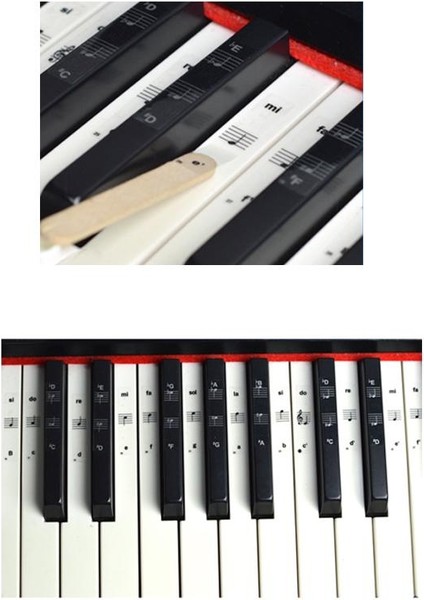 2xclear Elektronik Piyano Anahtar Etiketi 54 / 61 / 88 Keys Siyah (Yurt Dışından) fırsatları