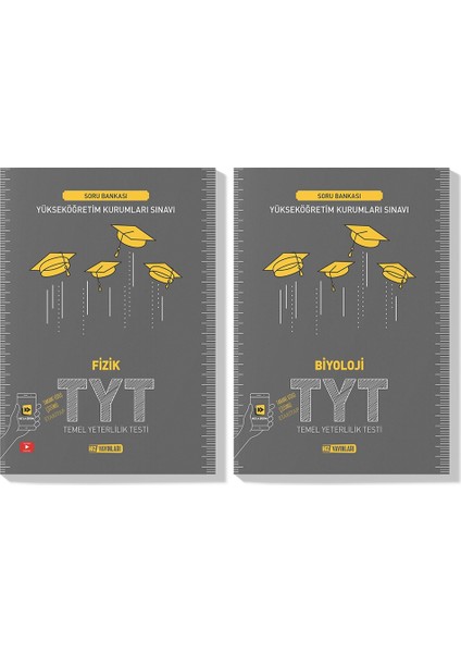 2023 TYT Fizik Biyoloji Soru Bankası Seti 2 Kitap