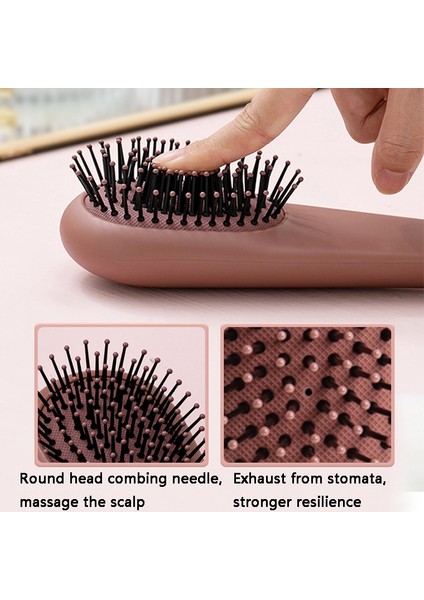 LSHZ10 Ev Sevimli Anti-Statik Hava Yastık Kıvırma Tarağı Özellikler Tarak (Pembe) (Yurt Dışından) fırsatları