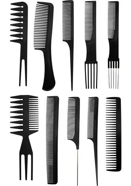 3 Set Kuaför Plastik Düz Tarak (Yurt Dışından)