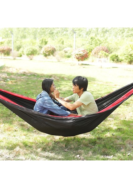 Açık Naylon Hamak, 2.7M X 1.4M Kırmızı (Yurt Dışından)