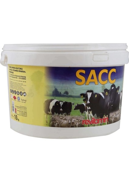 Revitamin Sacc Canlı Maya  Vitamin Mineral Premiks 4 kg