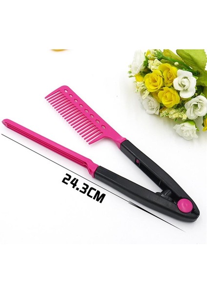 5 Adet V Şeklinde Ateli Tarak Plastik Düz Saç Tarağı Yay Katlama Tarağı (Yurt Dışından) modelleri