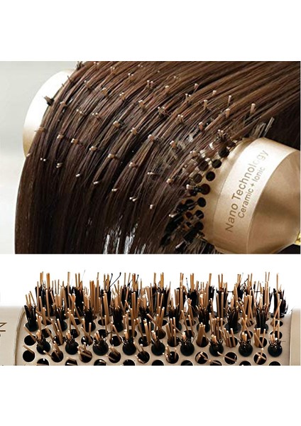 Seramik Alüminyum Saç Tarak Yuvarlak Fırçası (25MM) (Yurt Dışından) fiyatları