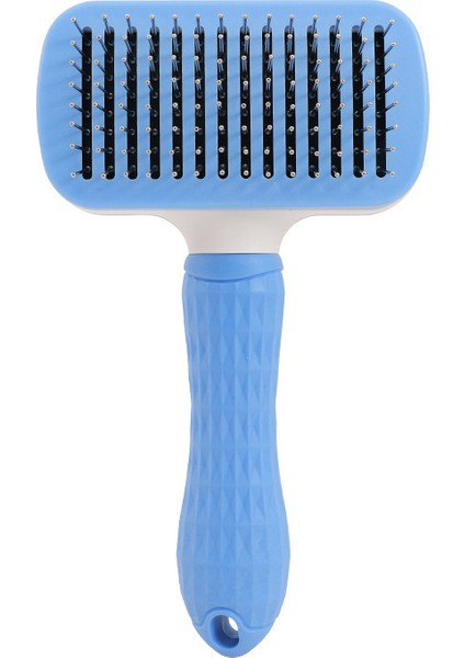Lovehome Evcil Hayvanlar Için Ince Iğneli Tarama Fırçası - Mavi (Yurt Dışından)