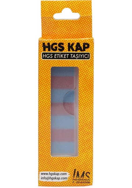 Renkli Hgs Etiket Kabı (Hgs Takmatik) (2 Adet) Hgs Kap (Bordo Mavi)