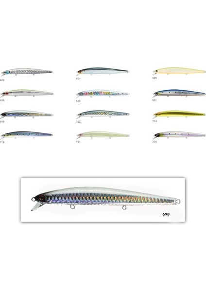 System Minnow 123F Mag Drive 15GR Maket Balık 658