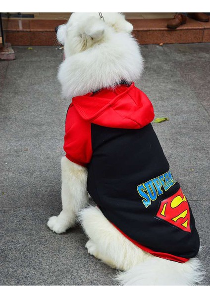 Köpekler Için Süper Kahraman Temalı Kıyafet - Siyah (Yurt Dışından) fırsatları